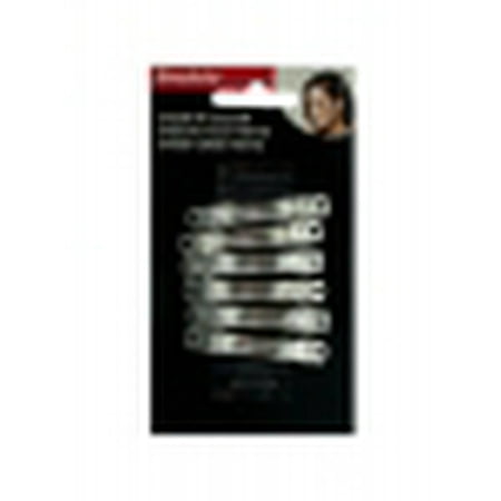 Simplicity Create-It-Yourself Small Silver Spring Barrettes, 6 Count