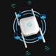 thumbnail image 2 of CHAO Potente repetidor Wifi de 1200mbps, potente amplificador Wifi, amplificador extensor Wifi de doble banda de 5ghz y 2,4ghz con puerto Ethernet y antenas, compatible con, 2 of 3