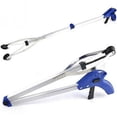 thumbnail image 2 of 83cm Foldable Garbage Pick Up Tool Grabber Reacher Stick Reaching Grab Tool, 2 of 7