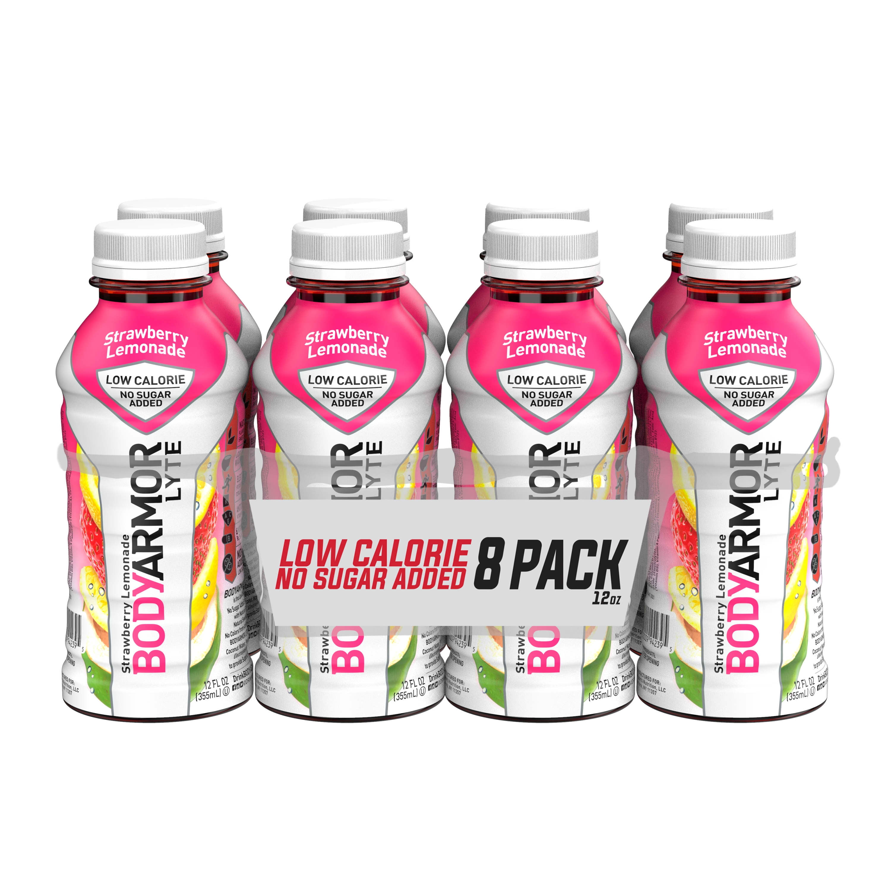 BODYARMOR LYTE Sports Drink Strawberry Lemonade, 12 fl oz, 8 count