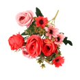 thumbnail image 2 of Abbracc Artificial Flowers Bouquet Faux Roses for Valentine's Arrangement Decoration Red, 2 of 9