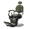 thumbnail image 3 of YYAo Vintage barber chair - Green, 3 of 4
