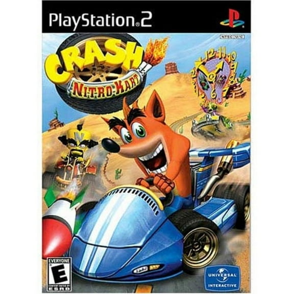 Crash: Nitro Kart Greatest Hits - Sony PlayStation 2 PS2 (CIB) Tested & Working Great Shape!