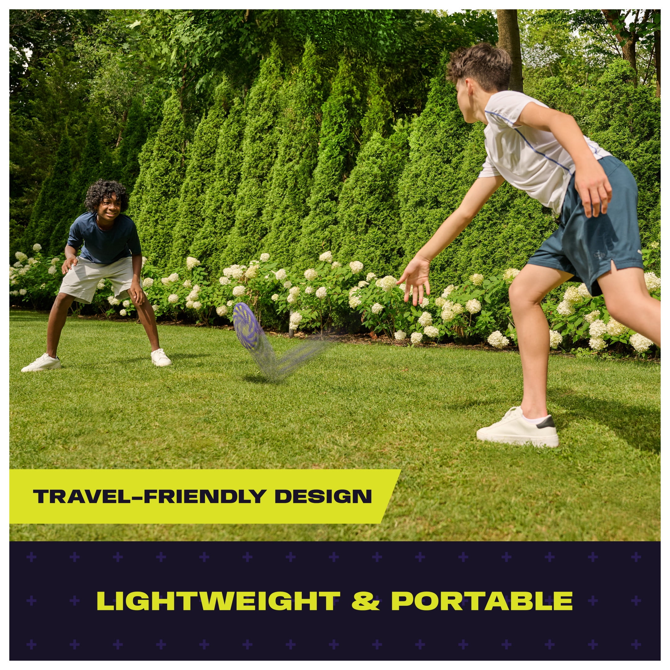 Aerobie Bounce Disc, Outdoor Throwing Flying Disc, for Ages 5 and up