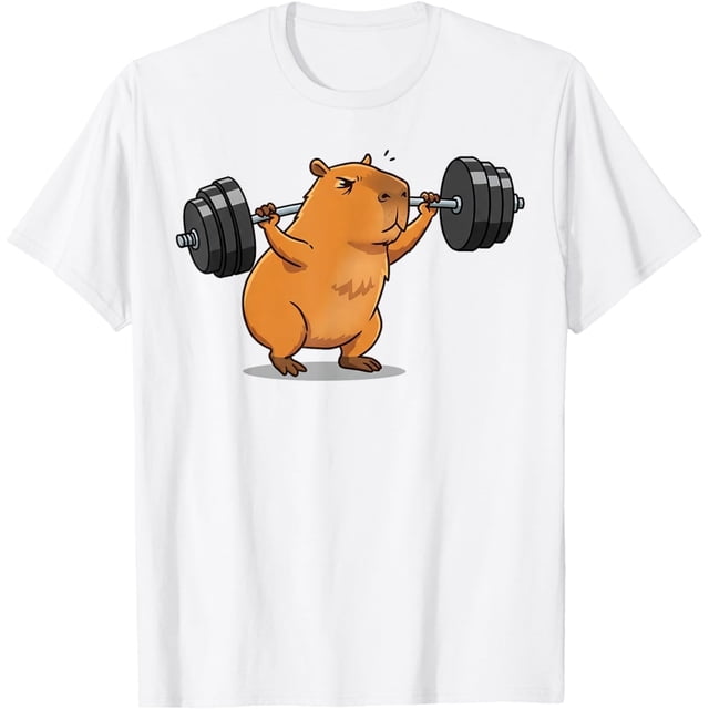 Deadlift Capybara Gym Funny Fitness Gifts - Camiseta para hombre y mujer