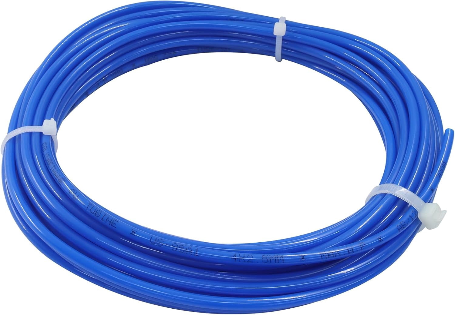 MKEUDQ-5/32" OD Pneumatic Tubing, Blue PU Tube Air Hose Lightweight Pipe, Flexible Line for Water Fluid Transfer/Air Compressor Users 10Meter 32.8ft