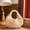 beige, variant on Luxury Shell Coral Straw Bag Handmade Woven Shoulder Bag Half Moon Knitting Women Handbags Bohemian Beach Bags for Women Clutch