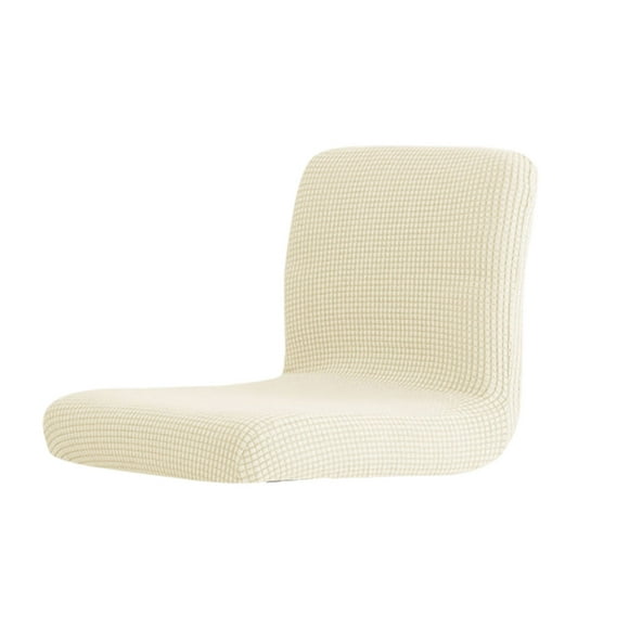 Unatoiry Adjustable Bar Stool Covers Made With Polyester Stools Fresh New Look Skin Friendly And Breathable Beige