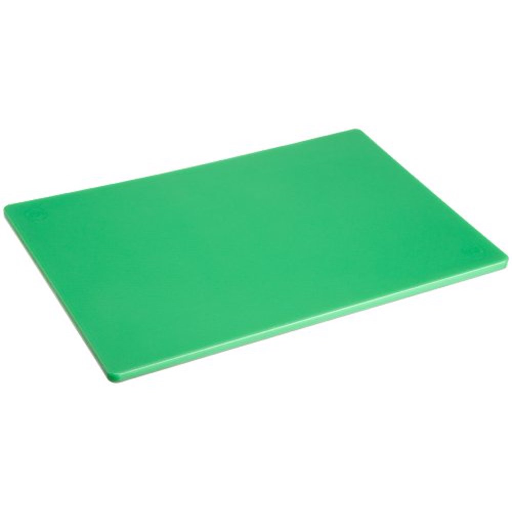 Plastic Cutting Board 15x20 1/2" Thick Green, NSF Approved Commercial