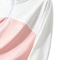 thumbnail image 5 of Kids UPF 50+ Sun Protection Hoodie Jacket 2-15Y, Ice Silk Breathable Anti-UV Coat for Boys Girls, Outdoor Lightweight Quick Dry Sun Protection Wear Pink 14 Years, 5 of 7