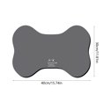 thumbnail image 3 of Alfombrilla de silicona para alimentación de mascotas, impermeable y antideslizante, diseñada específicamente para gatos y perros., 3 of 5