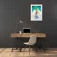 thumbnail image 3 of Hartson-Weddle, Ryan 23x32 White Modern Wood Framed Museum Art Print Titled - Subscape II, 3 of 4