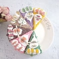 thumbnail image 1 of Artificial 6pcs Artificial Mini Cake PU Faux Slice Cake Simulation Decorative Triangular Cake Dessert Model for Kitchen Bakery Decor, 1 of 7