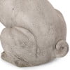 thumbnail image 2 of Noble House Delamore Outdoor French Bulldog Garden Statue in Rustic White/ Green, 2 of 6