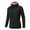 Black, variant on Women's Casual Jackets Lightweight Outdoor Windproof Hiking Coat For All Seasons With Hood