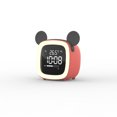 thumbnail image 1 of Lindo reloj despertador para mascotas, reloj despertador multifunción, pantalla LED de temperatura, luz nocturna, mesita de noche, reloj despertador con carga de dibujos animados LED, lámpara de, 1 of 6