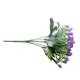 thumbnail image 3 of Ramo de rosas artificiales simulación floral decoración oficina en casa plástico falso flor rosa, púrpura 2 piezas sidaley HA8203-04B, 3 of 6