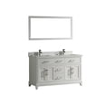 thumbnail image 2 of Vanity Art 60 inch double sink bathroom vanity set with super white engineered marble top., 2 of 10