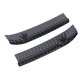 thumbnail image 3 of Protector de umbral de parachoques trasero de fibra de carbono de acero inoxidable de repuesto para Tesla Model Y 2021-2024, 3 of 15
