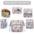 thumbnail image 2 of Pastel Halloween Pattern Womens Lunch Box for Work,Insulated Large Lunch Bag for Tween and Teen,Loncheras Para Mujer,Leakproof Adult Lunch Bag for Work,Beach,Travel,Picnic,Camping, 2 of 7