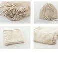thumbnail image 5 of UTSJKR Winter Scarf Neck Warmer Gaiter Men Women Cold Weather Drawstring Knit Warm Fleece Ski Tube Circle Scarves Windproof Beige, 5 of 8