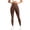 Brown, variant on Yoga Pants for Workout Leggings Bare Feel High Waist Tight Elastic Hip Lifting Fitness Running Full Length Wear Gym Workout Clothes