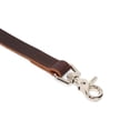 thumbnail image 3 of YOULY Genuine Leather Dog Leash Brown 6-ft long 3/4-in wide, 3 of 5
