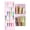 Pink, variant on NiHome Multi-Functional 35 Pockets Door Hanging Organizer fit for Stanley Tumbler in Kitchen, Pantry, Bathroom, Large Capacity Elastic Mesh Secure Storage Water Bottle Cup Holder, Foldable (Pink