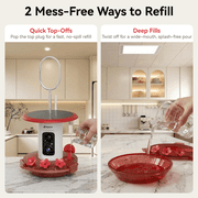 Nafnti Hummingbird Feeder with Camera, Smart Bird Feeder with 3K HD Video, AI Identify 300+ Species, Solar Powered Wireless Outdoor Bird Camera, IP65 Waterproof, for Bird Watching Gift