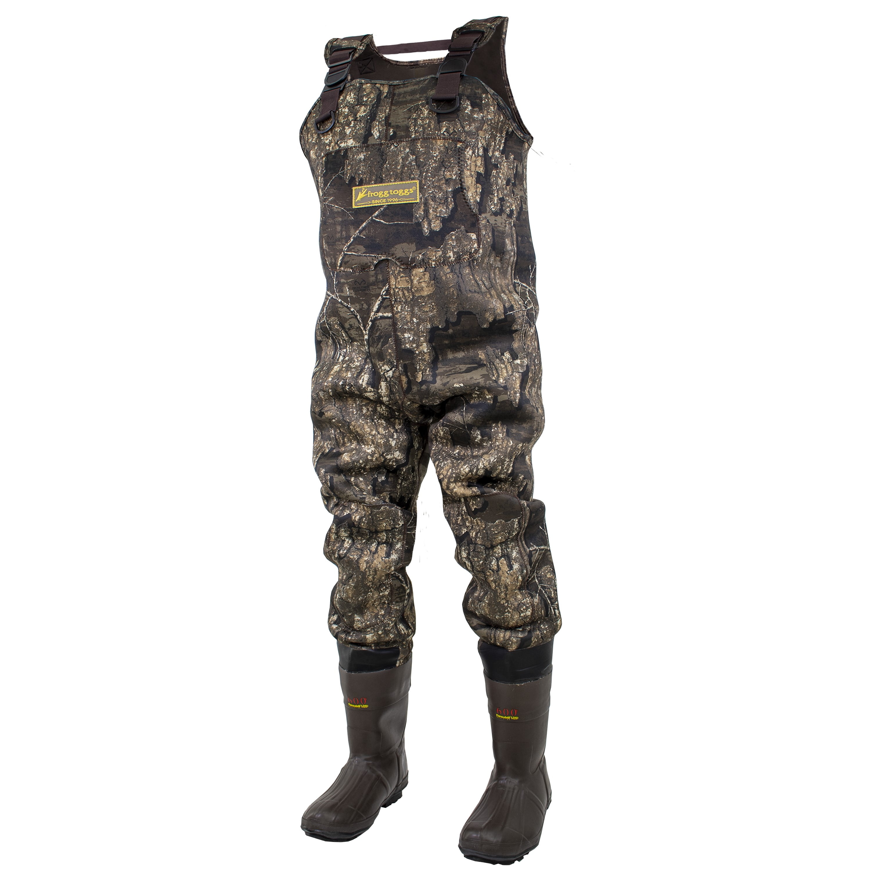 Men's Amphib 3.5mm Neoprene Bootfoot Wader Realtree Timber Size 14