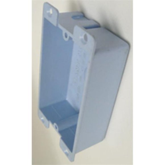 Cantex Industries EZ08SF 8 cu. in. Shallow PVC EZ Box with Flange