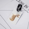 thumbnail image 5 of PAYOHTO Luggage Tags for Suitcases Corgi Dog PVC Lable for Travel Bag, 5 of 7