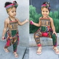 thumbnail image 2 of TOOYOU Girls Romper Sleeveless Baby Clothes Summer Jumpsuit Dashiki Jumpsuit Holiday Pajama Playsuit Bodysuits For Toddler ,Size 2-3 Years Multicolor, 2 of 8