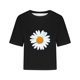 thumbnail image 3 of Camisetas Sobredimensionadas para Mujeres Gota Hombro Cuello Redondo Cultivo Top de Entrenamiento, Blusa de Verano Casual para Diario Y Fitness, 3 of 5