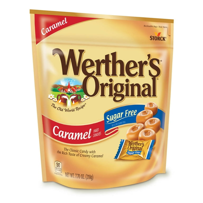Werthers Original Hard Sugar Free Caramel Candy 7.7 oz Walmart