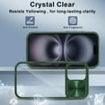 thumbnail image 2 of Hootek Clear Case Compatible with iPhone 16 Plus, Sliding Lens Cover Protector, Transparent Phone Case with Colored Frame, Shockproof and Scratch-Resistant Acrylic Back iPhone 16 Plus, 2 of 7