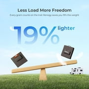 Renogy Solar Panel 100 Watt, 16BB N-Type Portable Solar Panel, 25% High Efficiency, IP68 Waterproof, Lightweight