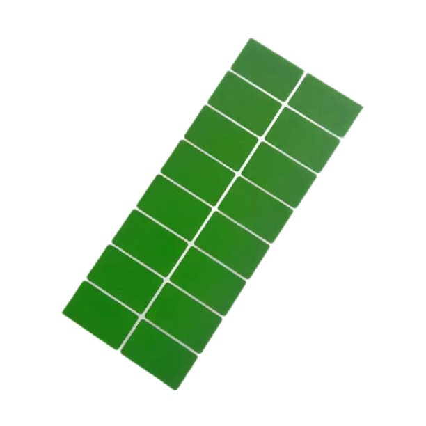 Parches para reparar telas de billar, pegatinas para marcadores de mesa de billar y restauración de mesas de billar. Rectángulo de 5x3 cm