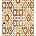 thumbnail image 3 of Ambesonne East Duvet Cover Sets, Taj Mahal Tomb Building, 2-King, Cream Orange Brown, 3 of 3