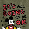 thumbnail image 3 of Disney - Mickey Mouse - It's All Going to be OK - Juniors High Neck Tank Top, 3 of 5