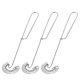 thumbnail image 1 of 3 batidores de mano de acero inoxidable con resorte y espiral para huevos, utensilios de cocina manuales., 1 of 7