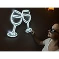 thumbnail image 2 of Cheers Neon Sign – LED Metal Wall Art for Bar, Home, or Party Decor, Bright and Unique Neon Wall Art, Stunning Neon Sign for Anyroom (With Remote Control), 2 of 9