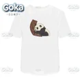 thumbnail image 1 of Camisetas con estampado de Panda sonolento para hombre ropa nueva en camisetas y camisetas de algodón para mujer Camiseta estampada Y2K ropa bonita y divertida, 1 of 7