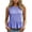 Blue-cgR, variant on QGJZVUNL Women Gingham Sleeveless Shirts Crewneck Tank Tops Business Casual Outfits Baggy Vest Top Size L