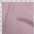 thumbnail image 3 of Soimoi Geometrical Printed,Cuddle Minky Fabric, Sewing Fabric by The Yard 56 Inch Wide,Decorative Plush Soft Fabric, Baby Garments, Toys and Blankets, Pink&White, 3 of 5