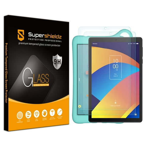 [2-Pack] Supershieldz for TCL Tab 8-inch and TCL Tab Family Edition/ Disney Edition 8-inch Tablet Tempered Glass Screen Protector, Anti-Scratch, Anti-Fingerprint, Bubble Free