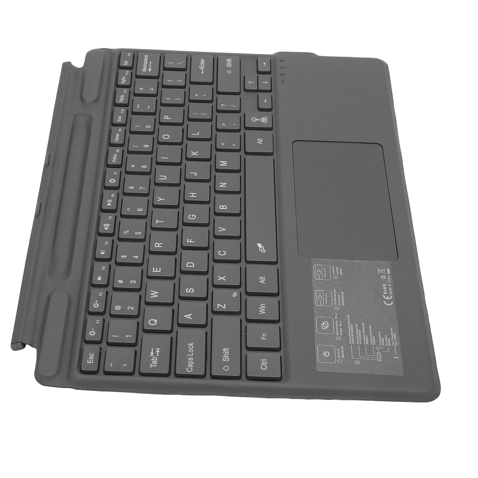 Wireless Keyboard, Type C 2 Button Trackpad Wireless Keyboard For Pro X