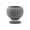 Dark Gray, variant on Hyknon Ceramic Flowers Pot, 4.1"Round Textured Plants Pot with Drainage Saucer, Matte Solid Color Desktop Planter, Household Dry & Fresh Flower Flowerpot for Indoor Succulents Snake Plants Cactus