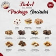 thumbnail image 5 of Dulcet Gift Baskets Elegant Sprinkle Cookie-Chocolate Brownie Gourmet Bakery Gift Basket, 5 of 7