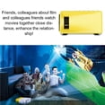 thumbnail image 2 of Proyector Yg300 Proyector Portátil Mini Led 480X320 Píxeles 1080P Compatible Con Hdmi Audio Usb Compatible Con Reproductor De Video Multimedia Kearding EL012482-00, 2 of 6